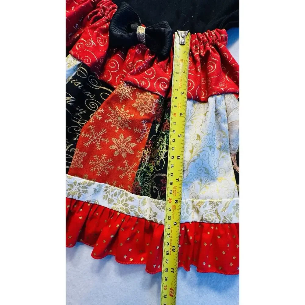 Handmade Holiday Skirt, Shirt The Children’s Place With Handmade Holiday Deco 5T
